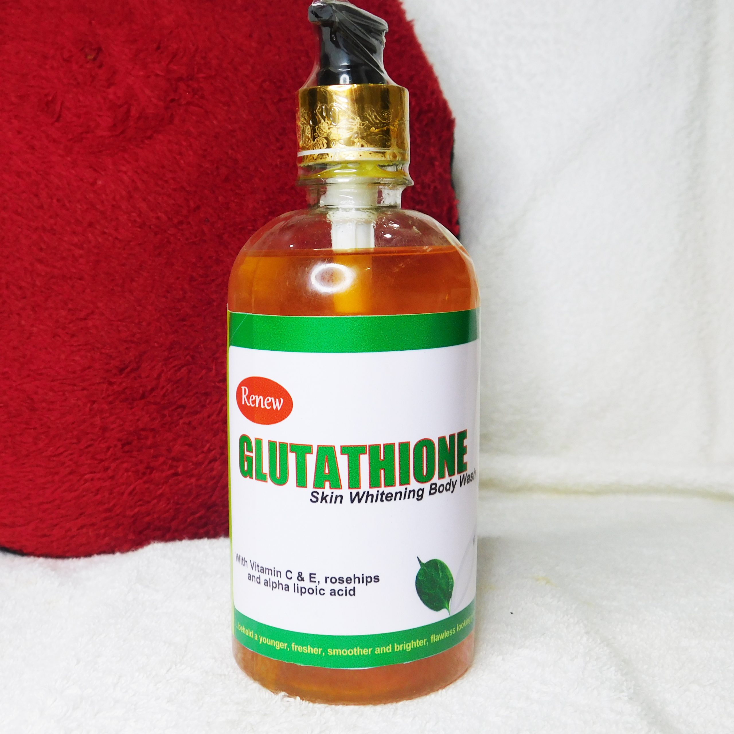 Glutathione Skin Whitening Body Wash – Big Size - Perfect Herbals Spa ...