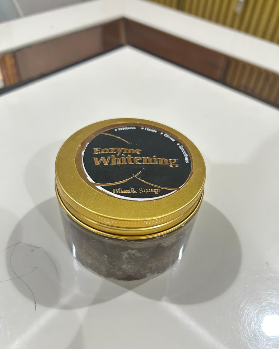 Enzyme Whitening Black Soap